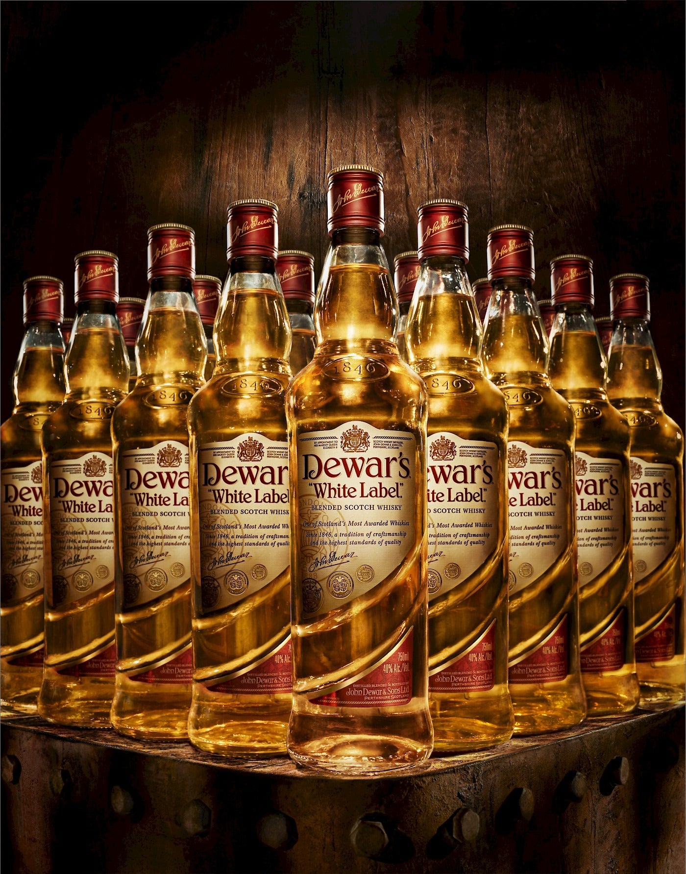 Dewar's - Drinking Man Bottles