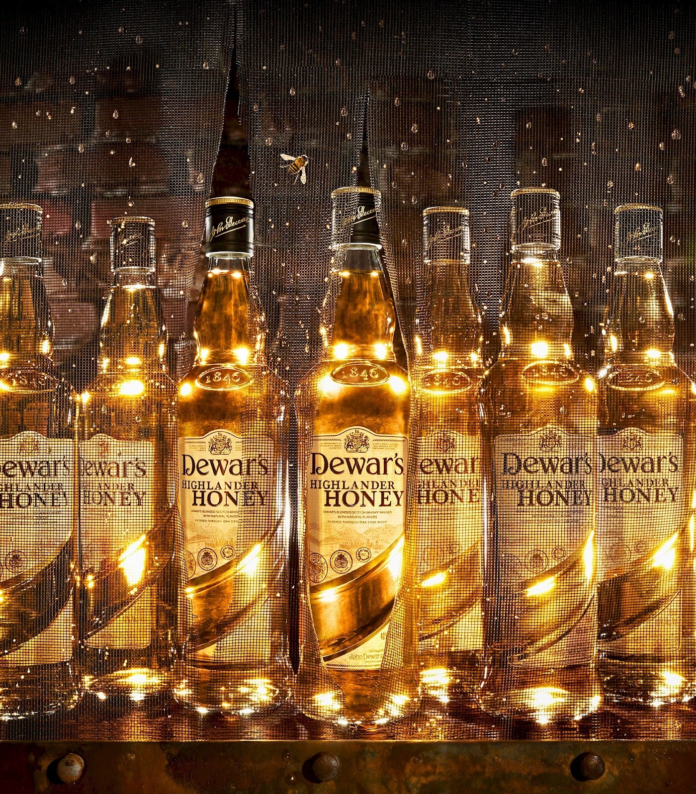Dewar's - Honey Bottles