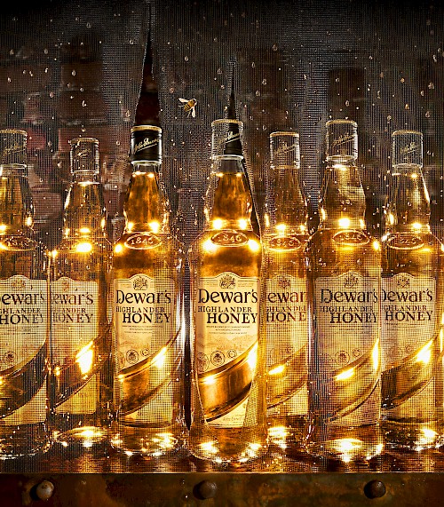 Dewar's - Honey Bottles