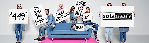 Sofa Mania - Blue Couch