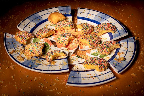 Bite Me- Bitten Sprinkle Cookies